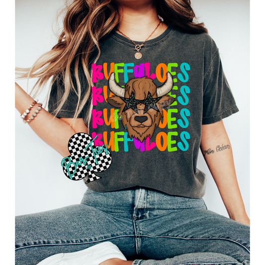 Buffaloes Bright Mascot Tee