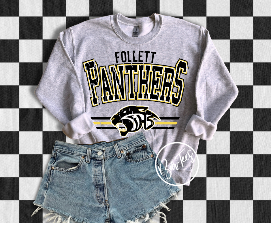 ADULT Follett Panthers Retro Spirit