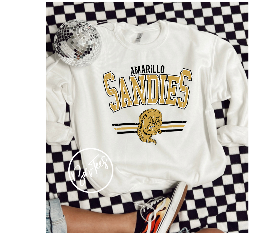 YOUTH Amarillo High Sandies Retro Spirit