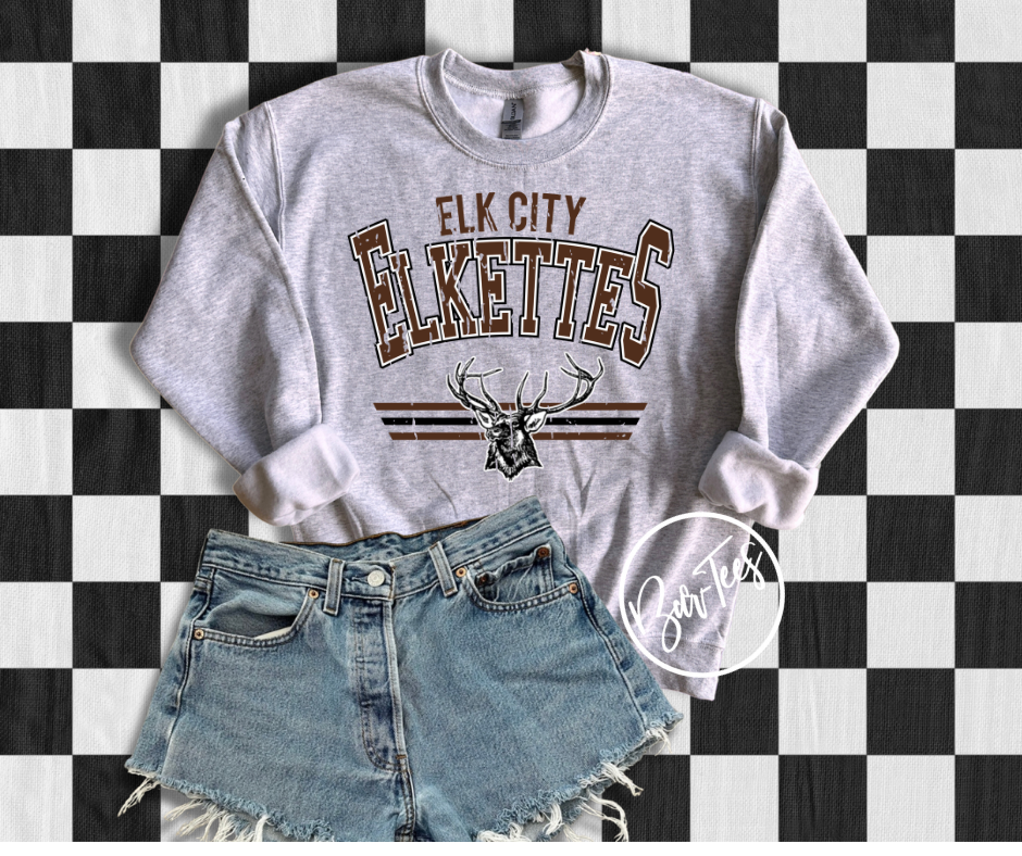 ADULT Elk City Elkettes Retro Spirit