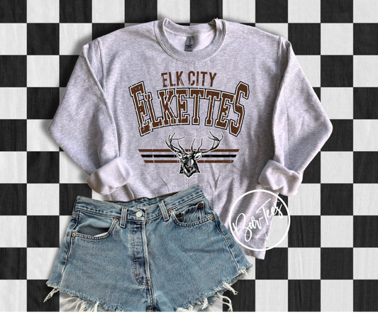 ADULT Elk City Elkettes Retro Spirit