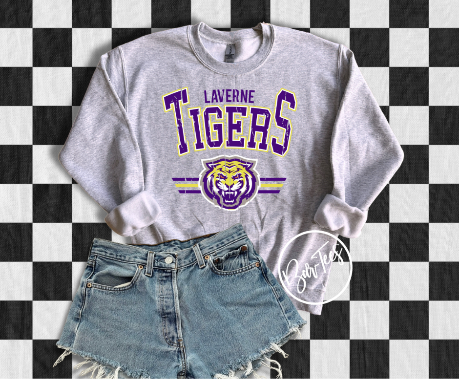 ADULT Laverne Tigers Retro Spirit
