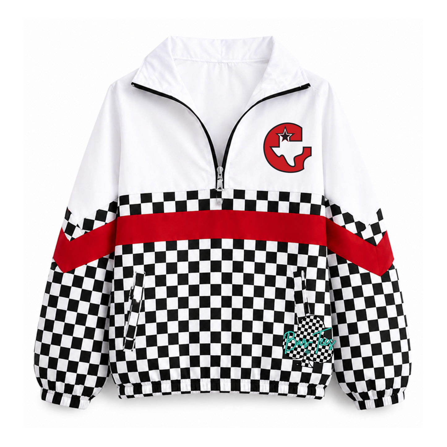 Scuba Pullover with Pattern Bottom (size up 1 in adult sizes)