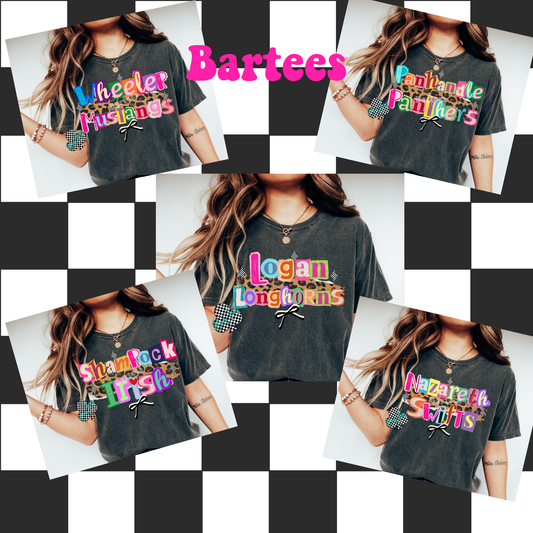 Custom Funky Font Design Tee or Sweatshirt - Adult