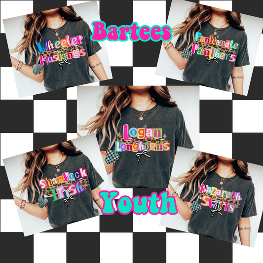YOUTH Custom Funky Font Design Tee or Sweatshirt