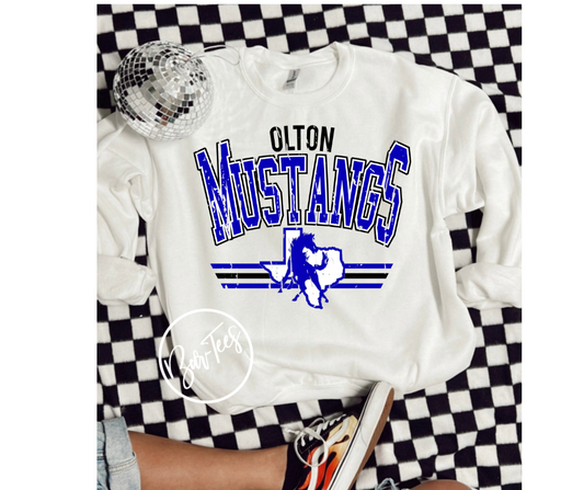 TODDLER Olton Mustangs Retro Spirit