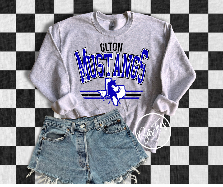 YOUTH Olton Mustangs Retro Spirit