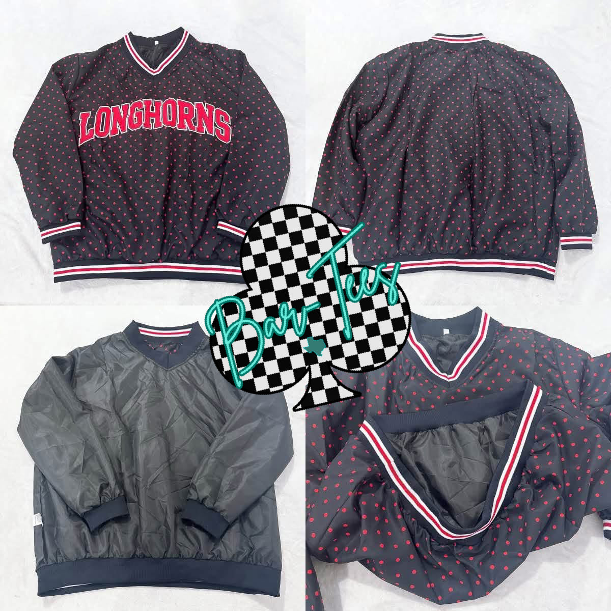 Custom V-Neck Pullover Jackets * Pre-order