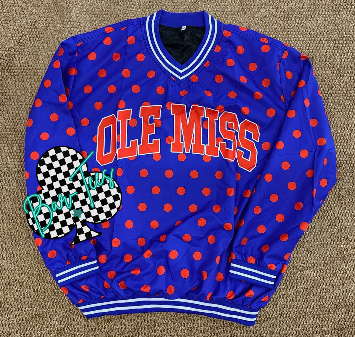 Custom V-Neck Pullover Jackets * Pre-order