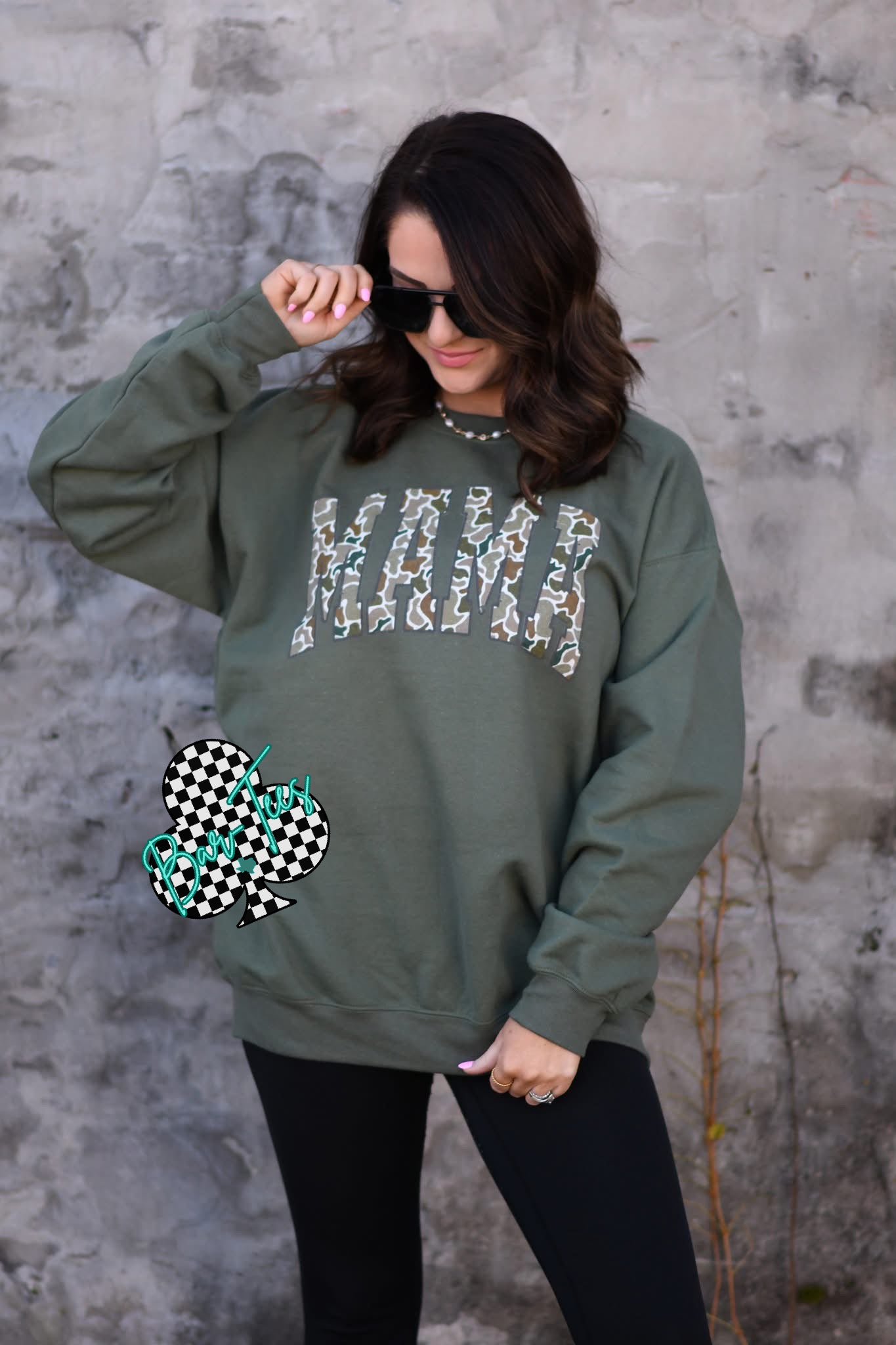 MAMA Camo Sweatshirt