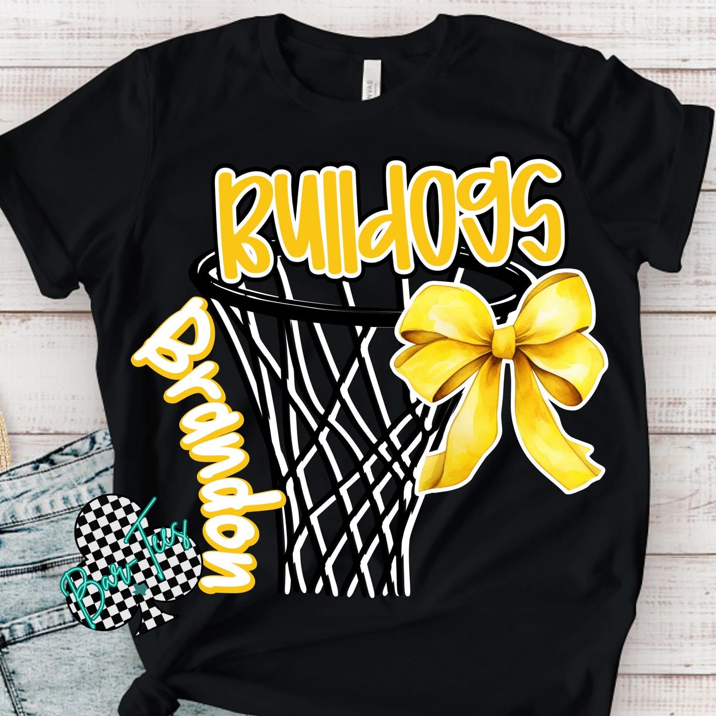 Custom Bow Basketball design