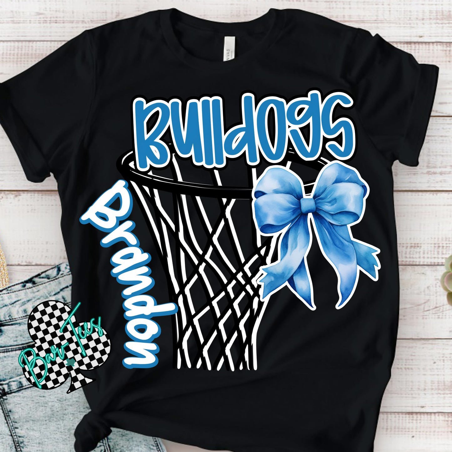 Custom Bow Basketball design