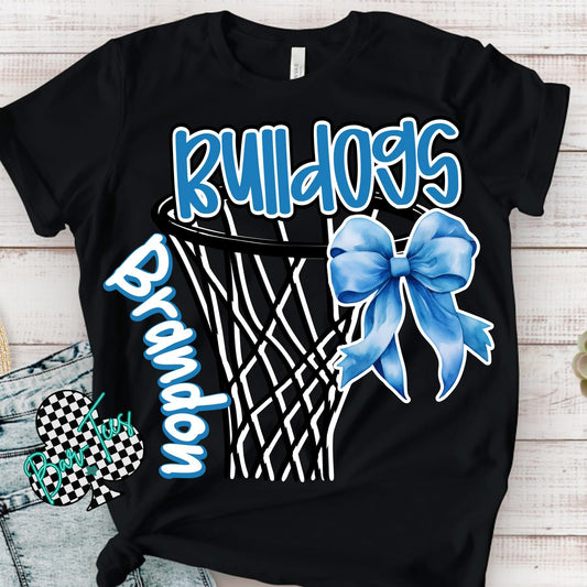 Custom Bow Basketball design
