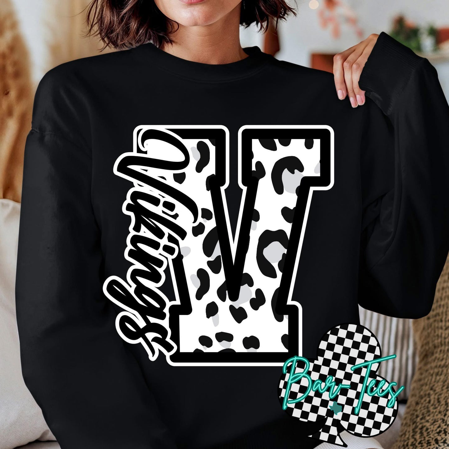 Leopard Custom Mascot Tee or Sweatshirt