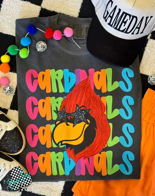 Cardinals Bright Mascot Tee