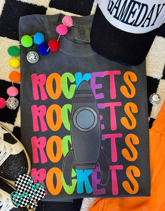 Rockets Bright Mascot Tee