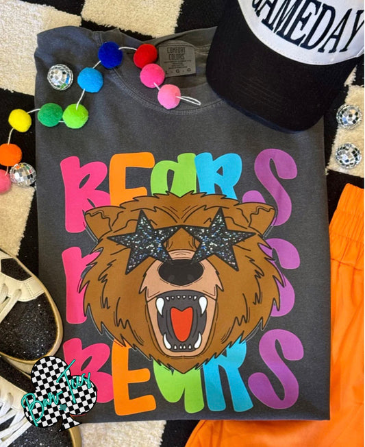Bears Bright Mascot Tee