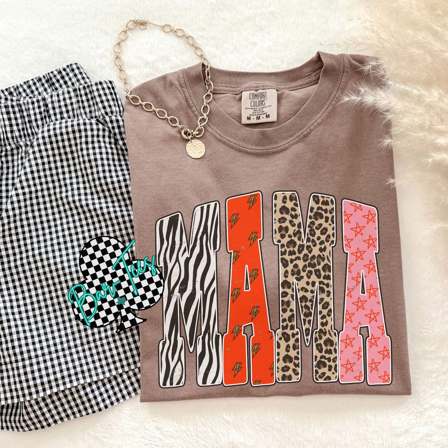 Mama Zebra Graphic Tee