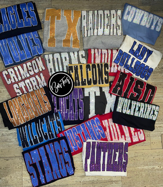 Comfort Colors Custom Spangle Tees