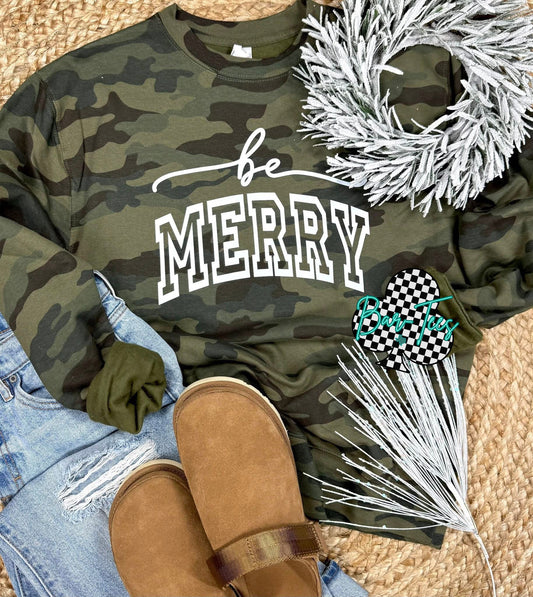Camo Be Merry Sweatshirt