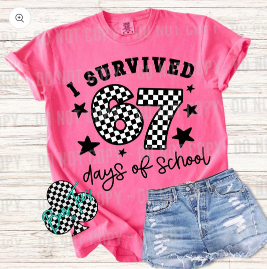I survived 67 days of school