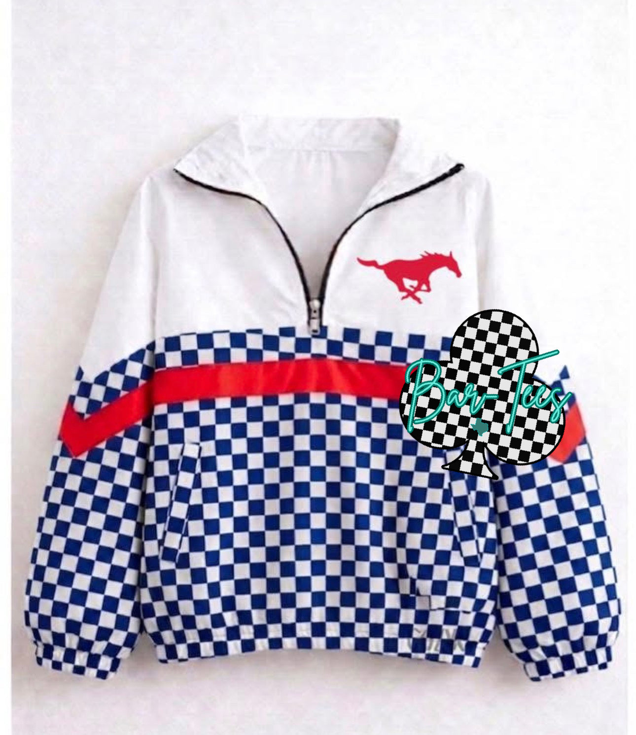 Custom Scuba Pullover with Pattern Bottom (size up 1 in adult sizes) Upload your mascot/logo