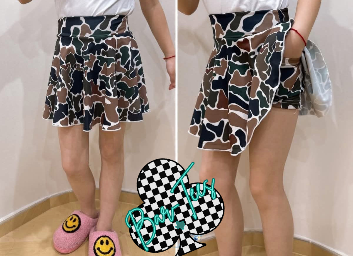 Mom & Me Athletic Skorts