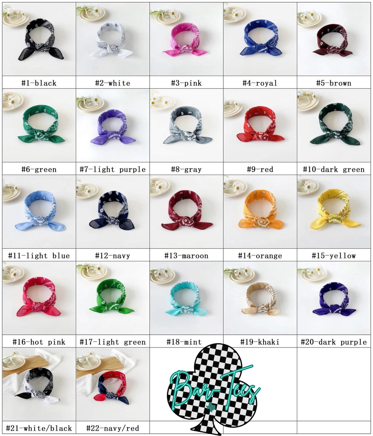 Custom Bandana Bracelet *Pre-order*