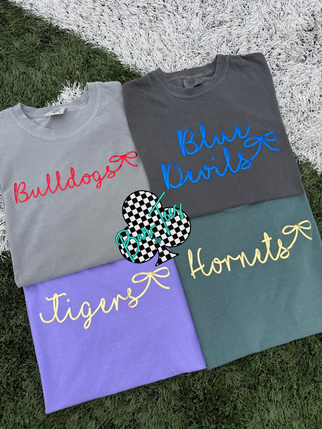 Puff Mascot Bow Tee