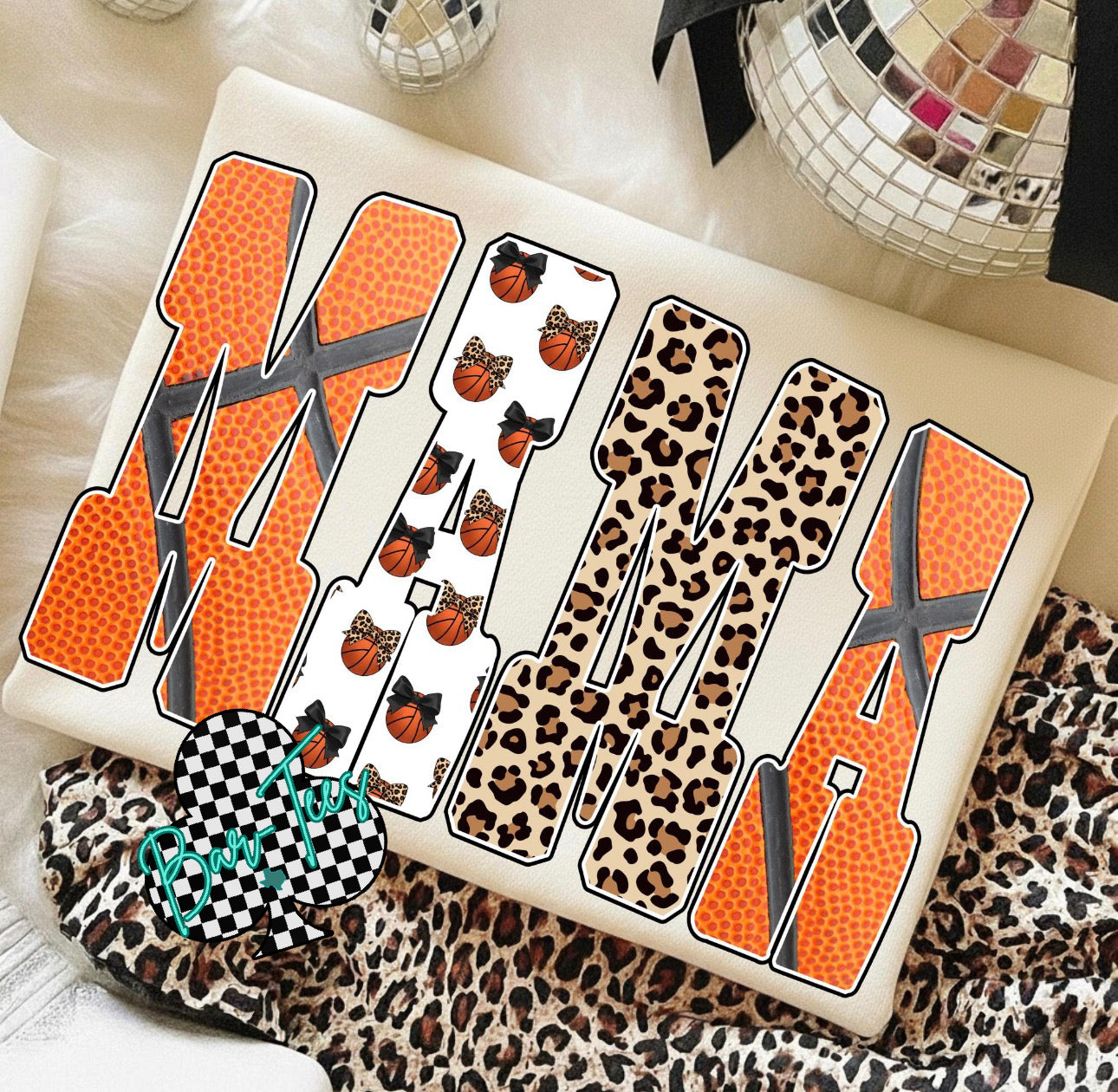 Trendy Font Basketball Tee/Sweatshirt