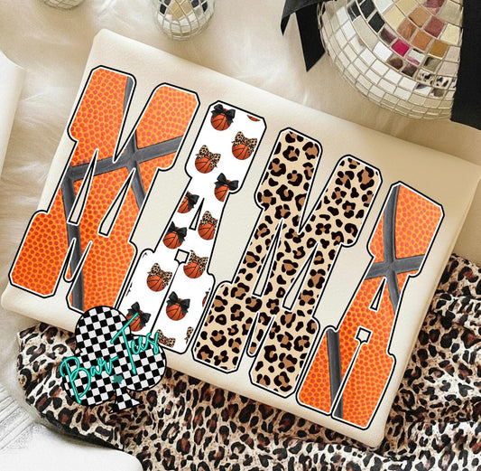 Trendy Font Basketball Tee/Sweatshirt