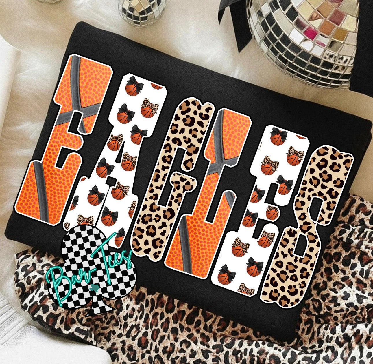 Trendy Font Basketball Tee/Sweatshirt