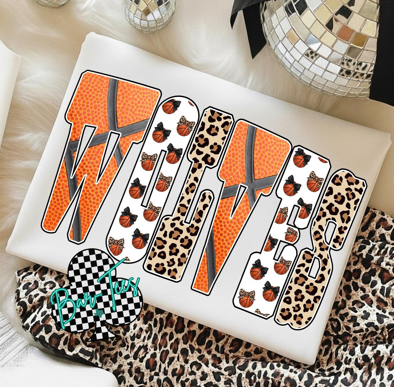 Trendy Font Basketball Tee/Sweatshirt