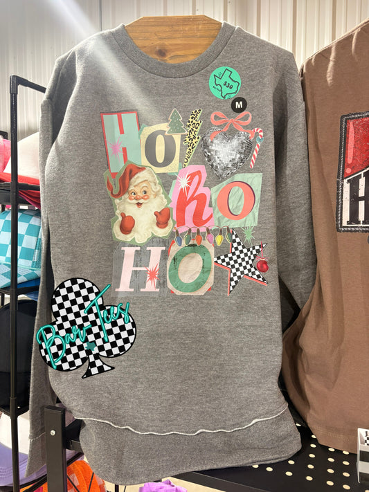 Funky Font Christmas Sweatshirt
