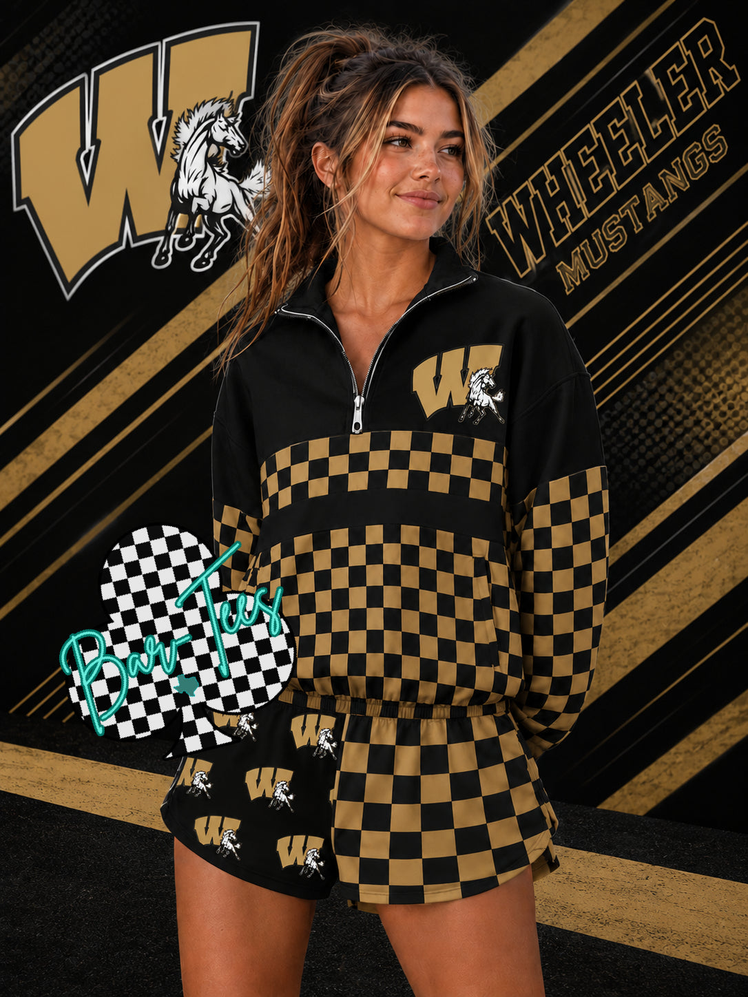 Custom Matching Set (pullover - size up 1 and shorts tts)