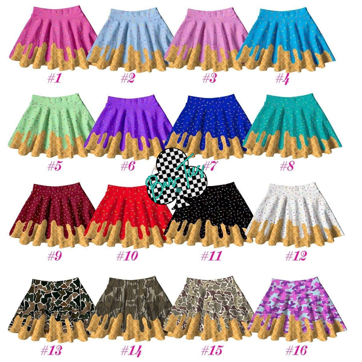 Mom & Me Athletic Skorts