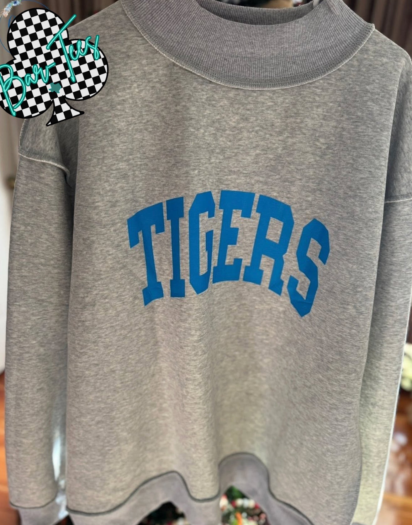 Custom Mock neck Reversible Sweatshirts