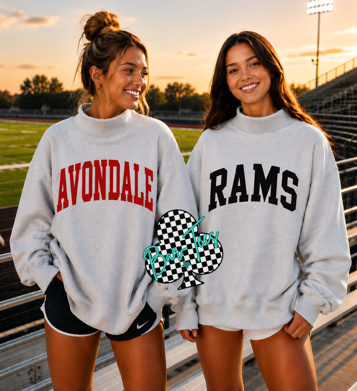Custom Mock neck Reversible Sweatshirts