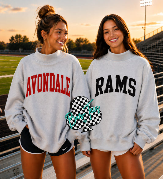 Custom Mock neck Reversible Sweatshirts
