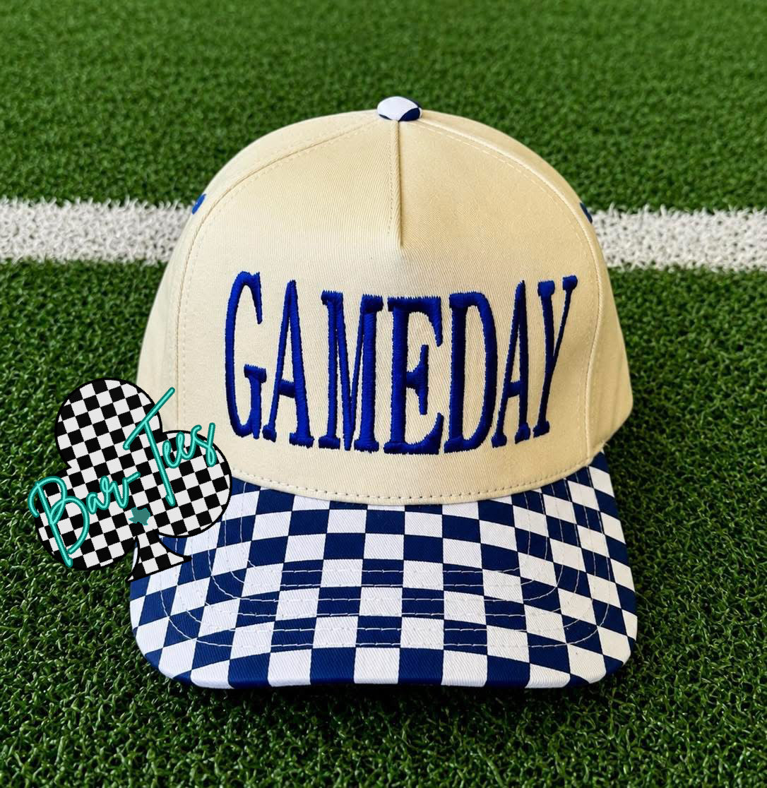 Custom Checkered Hats