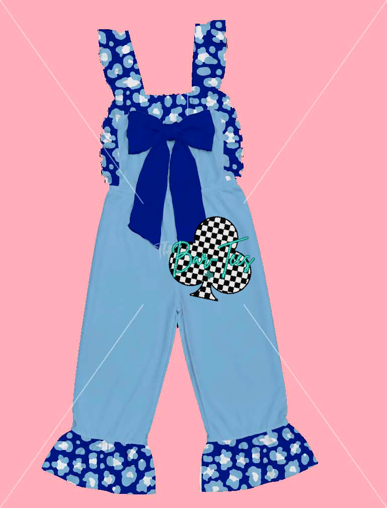 Spirit Leopard Ruffle Rompers
