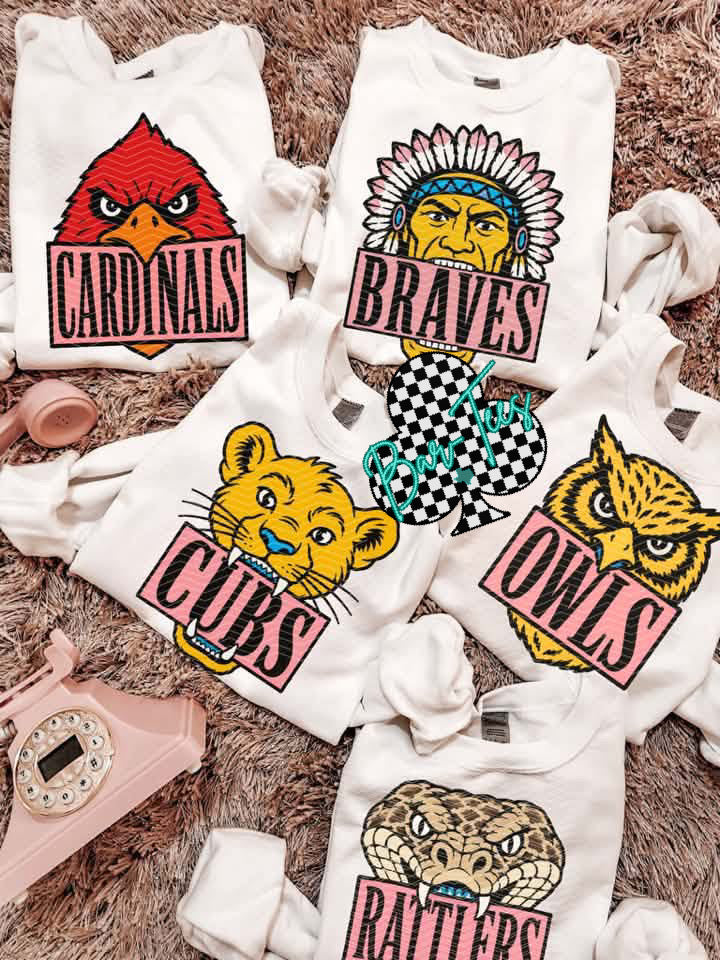 Bougie Mascot Tee/Sweatshirt *Pre-order