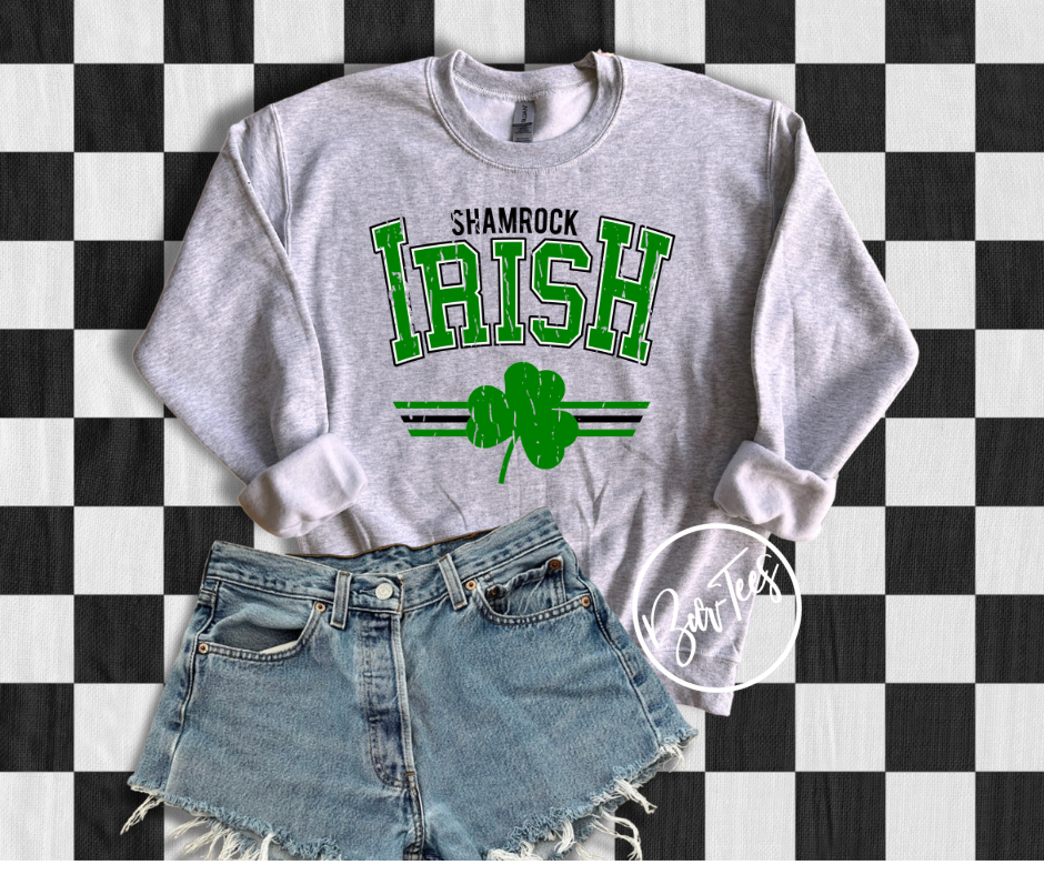 TODDLER Shamrock Irish Retro Spirit