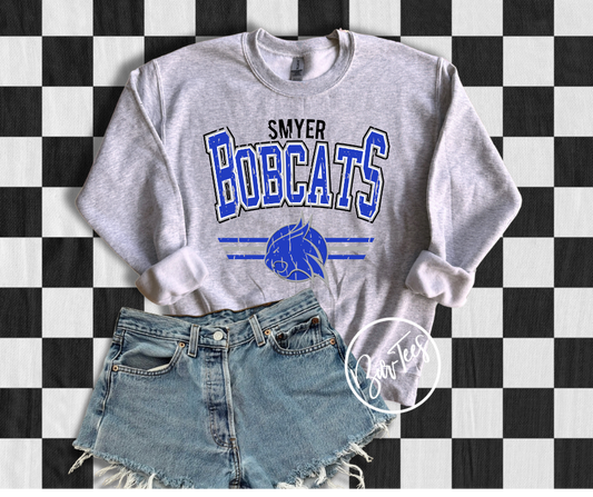 TODDLER Smyer Bobcats Retro Spirit