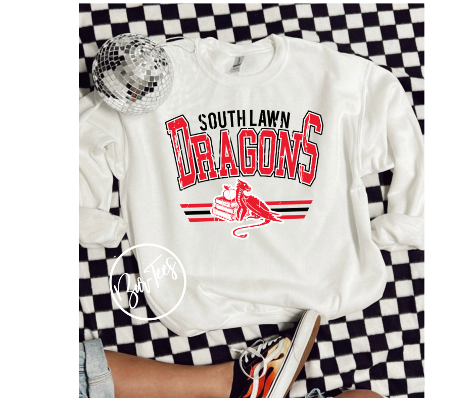 ADULT South Lawn Dragons Retro Spirit