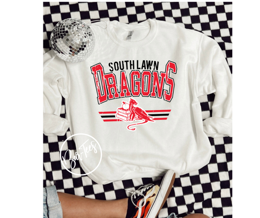 ADULT South Lawn Dragons Retro Spirit