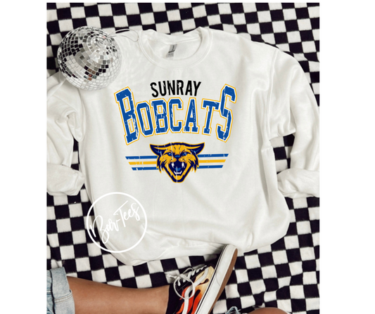 ADULT Sunray Bobcats Retro Spirit
