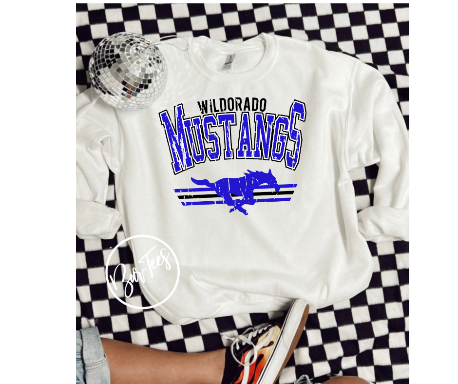 YOUTH Wildorado Mustangs Retro Spirit